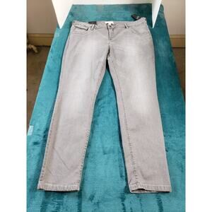 Sag Harbor Jeans Size 22 W Womens Gray Pants Stretch Plus Mid Rise Jegging NWT